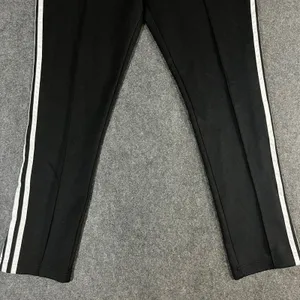 Adidas Originals Women Black 3-Stripe Track Pants Trefoil Logo Size L BK0017 thumbnail 7