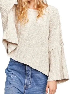 Free People Good Day Pullover Sweater thumbnail 1