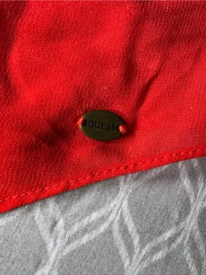 Guess Ombre Pink to Red Short Sleeve Top thumbnail 4