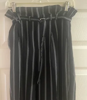 Express Belted High Waisted Work Pants thumbnail 2