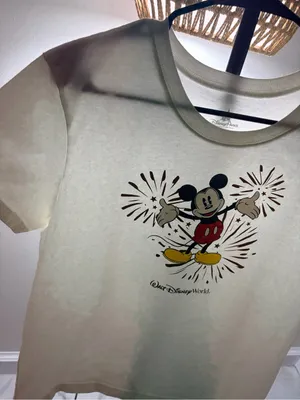 Walt Disney World Mickey Mouse Cream Graphic Tee thumbnail 2
