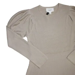 NWT Tuckernuck POMANDER PLACE Brielle in Tan Knit Maxi Sweater Dress S thumbnail 8