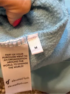 Elevated Faith Hoodie - size medium thumbnail 4