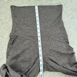 Offline by Aerie The Hugger Foldover Flare High Waisted Legging in Relic Brown S thumbnail 12