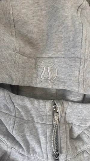 Grey Lululemon Scuba Full-Zip Hoodie 6 thumbnail 2