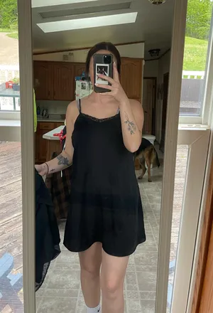 American Eagle outfitters black dress thumbnail 5