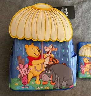 Loungefly Winnie the Pooh Umbrella Mini Backpack and Wallet thumbnail 1