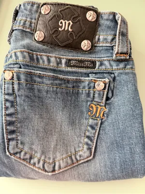 Miss Me Signature Skinny Jeans Size 25 Distressed Stretch Denim thumbnail 10