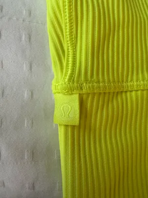 Lululemon Power Pivot Tank Highlighter yellow thumbnail 3