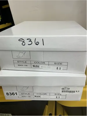 Womans New In Box X2B May Slip On Stiletto Mules Size 8.5 Nude thumbnail 6