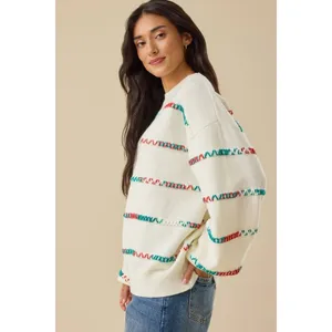 New Alter’d State Carol Whipstitch Sweater thumbnail 3