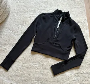 Lululemon Cropped Half-Zip thumbnail 2