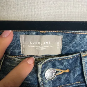 Everlane | Classic Blue Women's‎ Jeans 28 Crop Curvy 90s thumbnail 10