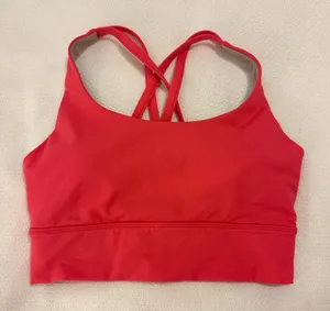 Lululemon Athletica Vibrant Red Sports Bra thumbnail 1