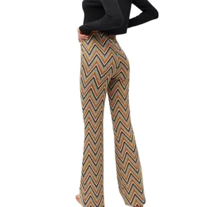 Urban Outfitters‎ Bryan Geometric High Waisted Flare Pants size small thumbnail 2