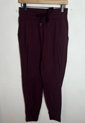 LULULEMON- Ready to Rulu High-Rise Jogger Cassis Sweatpants Athletic Travel Pant thumbnail 2