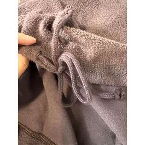 Aerie Plum Maroon Sherpa Fleece Cowl Neck Pullover Women’s XL thumbnail 8