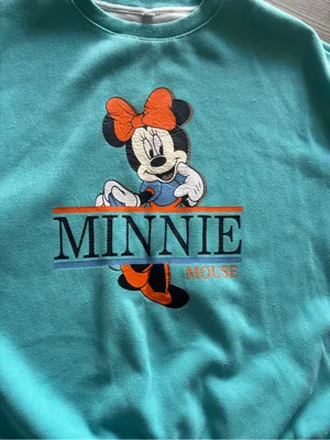 Minnie Mouse Turquoise Sweatshirt thumbnail 4