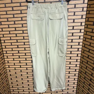 Joie Light Green Satin Cargo Pants Size 6‎ thumbnail 3