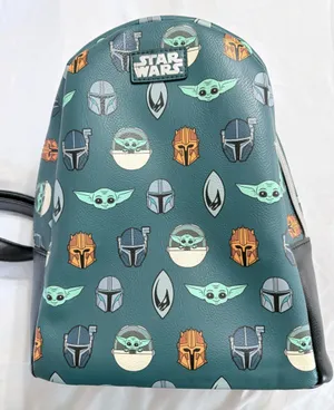 Funko Pop Star Wars Teal Backpack with Character Icons thumbnail 1