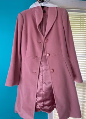 Katherine Kelly Coat Pink Size 10 thumbnail 1