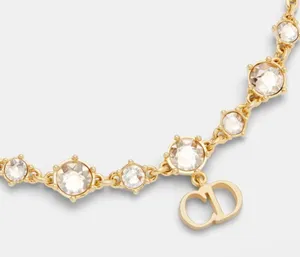 Christian Dior Clair D Lune Bracelet Gold-Finish Metal and Silver-Tone Crystals thumbnail 2