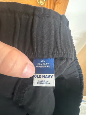 Old Nayy Size XL Black High-Rise Comfort Waistband Shorts thumbnail 5