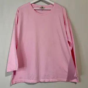 Comfort Colors Women’s 100% Cotton Long Sleeve Tee Shirt Pink Size 2XL NWOT thumbnail 1