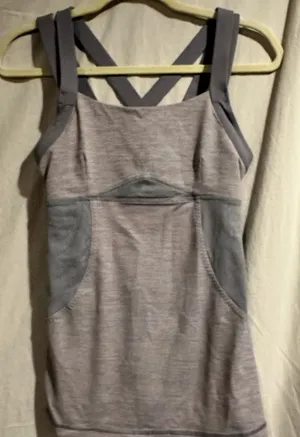 Lululemon sport‎ tank gray NWOT thumbnail 1