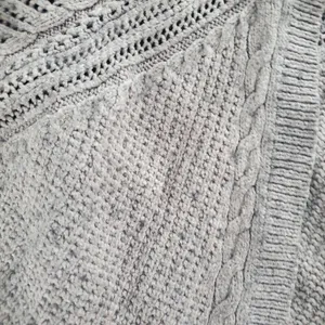 Cardigan in beige size Medium cute details by American Eagle thumbnail 3
