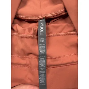 Vuori Daily Leggings Womens Large Orange High Rise Drawstring Yoga Pants thumbnail 5