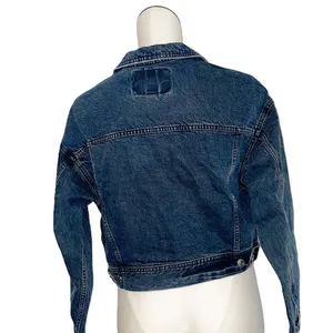 NWOT American Eagle Denim Crop Jean Jacket thumbnail 5