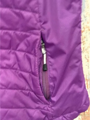 The North Face purple puffer vest, women’s size XS thumbnail 5