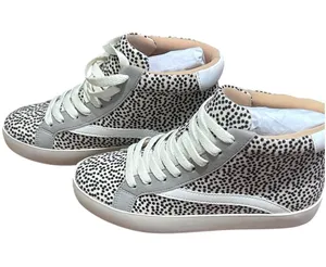 Journee Collection Size 6 Animal Print High Top Sneakers NWOT thumbnail 1