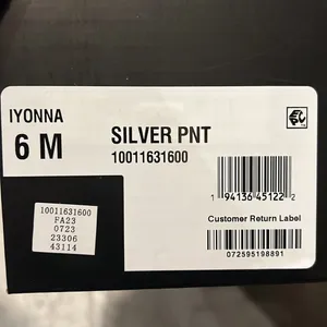 I.N.C. Iyonna Over-The-Knee Slouch Boots in Patent Silver Size 6/36.5 NEW $169.5 thumbnail 9