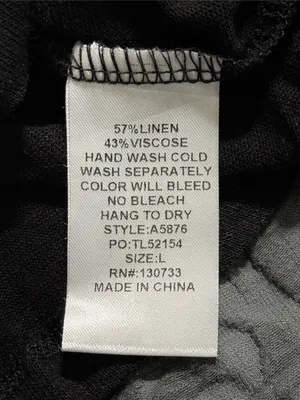 Umgee size large black scoop neck linen slouchy tee sheer lightweight new casual thumbnail 6