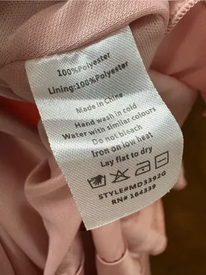 Petal + Pup Ciao Ruffles Maxi Satin Dress Sleeveless Long Pink Large NEW thumbnail 11