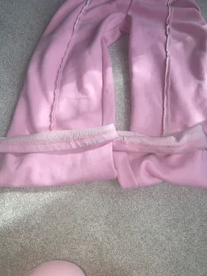 Pretty Little Thing Wide-Leg Sweatpants Pink thumbnail 10