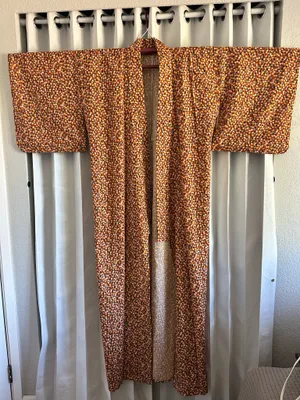 Orange kimono Size M thumbnail 1