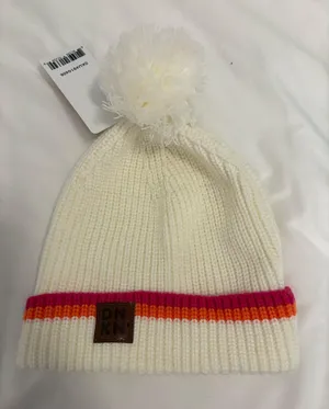 Dunkin Donuts Beanie White thumbnail 1