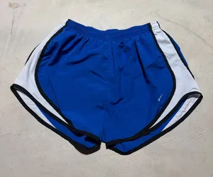 Nike Blue Athletic Running Shorts medium thumbnail 1