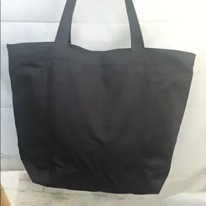 New VS PINK 2022 Black with Plaid Logo Weekender Tote Shoulder Bag thumbnail 5