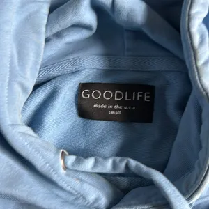 Good life blue cropped hoodie thumbnail 6