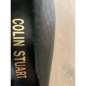Colin Stuart‎ Heels, Black Croc Pattern, Size 5.5M thumbnail 3