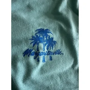Jimmy Buffett's Margaritaville Light Aqua 2-Sided Graphic T-shirt Women's 2XL thumbnail 5