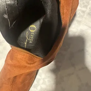 Olivia marrón Over the Knee heel Boots Brown Size 7 thumbnail 9