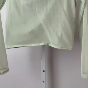 Y2K Abercrombie & Fitch M Mint Green Mesh Top‎ Rave Party Festival thumbnail 3