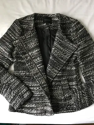 Black and White Tweed Jacket thumbnail 1