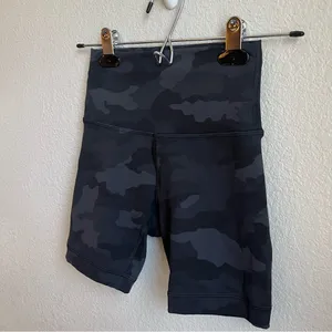 Lululemon Wunder Under Train Short 6” Incognito Camo thumbnail 8
