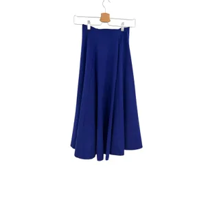 Winser London Miracle Ponte Full A-Line Midi Skirt Cobalt Blue UK 6 US 2 thumbnail 6